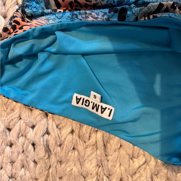 I.AM.GIA Blue and Orange Kids One Piece - Picture 2 of 3